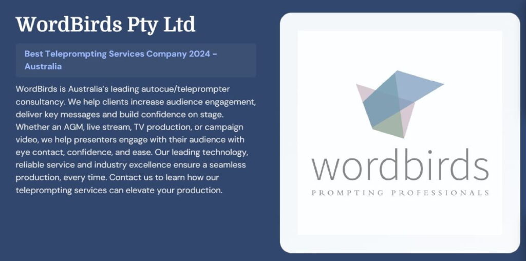 Teleprompting Services